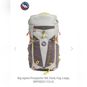 Big agnes mens backpack